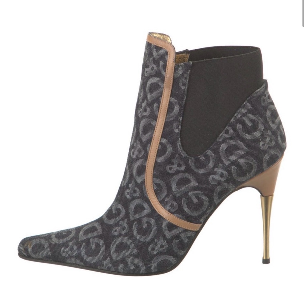 D&G denim logo Heeled Boots size 37